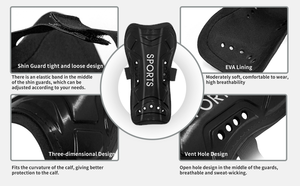 Gli <span class=keywords><strong>Parastinchi</strong></span> Leggeri e Traspiranti e le Calze da Calcio Sono Adatti per Partite e Allenamenti di Calcio. - Product Image 4