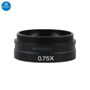 Microscope monoculaire à baril unique 10A 0.3X 0.5X 0.7X 2X lentille d'<span class=keywords><strong>objectif</strong></span> à miroir doublé mise au point manuelle IP53 <span class=keywords><strong>3d</strong></span> dioptrique - Product Image 2