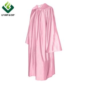 Gorros y vestidos <span class=keywords><strong>de</strong></span> graduación para adultos brillantes rosas Vestido <span class=keywords><strong>de</strong></span> graduación personalizado Batas <span class=keywords><strong>de</strong></span> graduación logo - Product Image 4