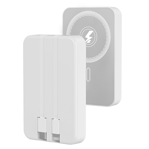<span class=keywords><strong>Batterie</strong></span> <span class=keywords><strong>Externe</strong></span> Magnétique Portable Sans Fil 20W 5000 10000 mAh pour <span class=keywords><strong>iPhone</strong></span>, Chargeur Rapide 5000mAh 10000mAh, Stations d'Alimentation Téléphoniques - Product Image 1