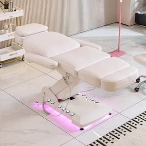 Table de massage esthétique avec commande au pied intégrée, lit de massage électrique, canapé de beauté, lit de soin du visage, lit de massage esthétique - Product Image 2