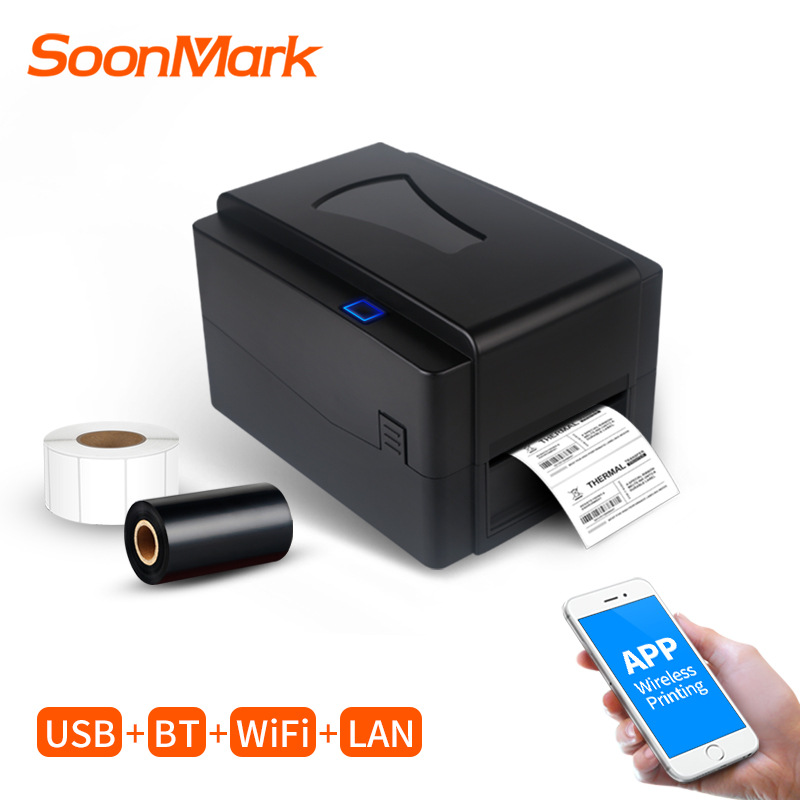 T4201USB + Bluetooth + Wifi stampante a trasferimento termico