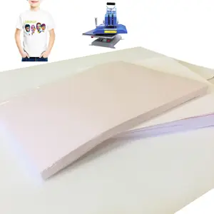 Camiseta de tinte textil de Color claro, Impresión de camisa de 13x19 pulgadas, papel de transferencia por sublimación 100GSM