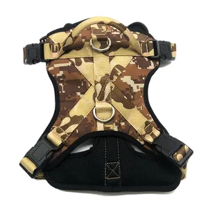Weaver Custom Durable pet tactical vest Nylon K9 dog harness for Tactical dog Training Walking