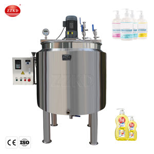 Tanque de mezcla de acero inoxidable de Bajo cizallamiento para cosméticos, material 316L con acabado sanitario - Product Image 5