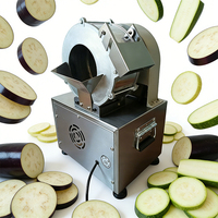 YYHB Easy Clean Gemotoriseerde Groentesnijder VC-220A met Afneembare Messenset 1800W Commercieel Catering Gebruik 220V