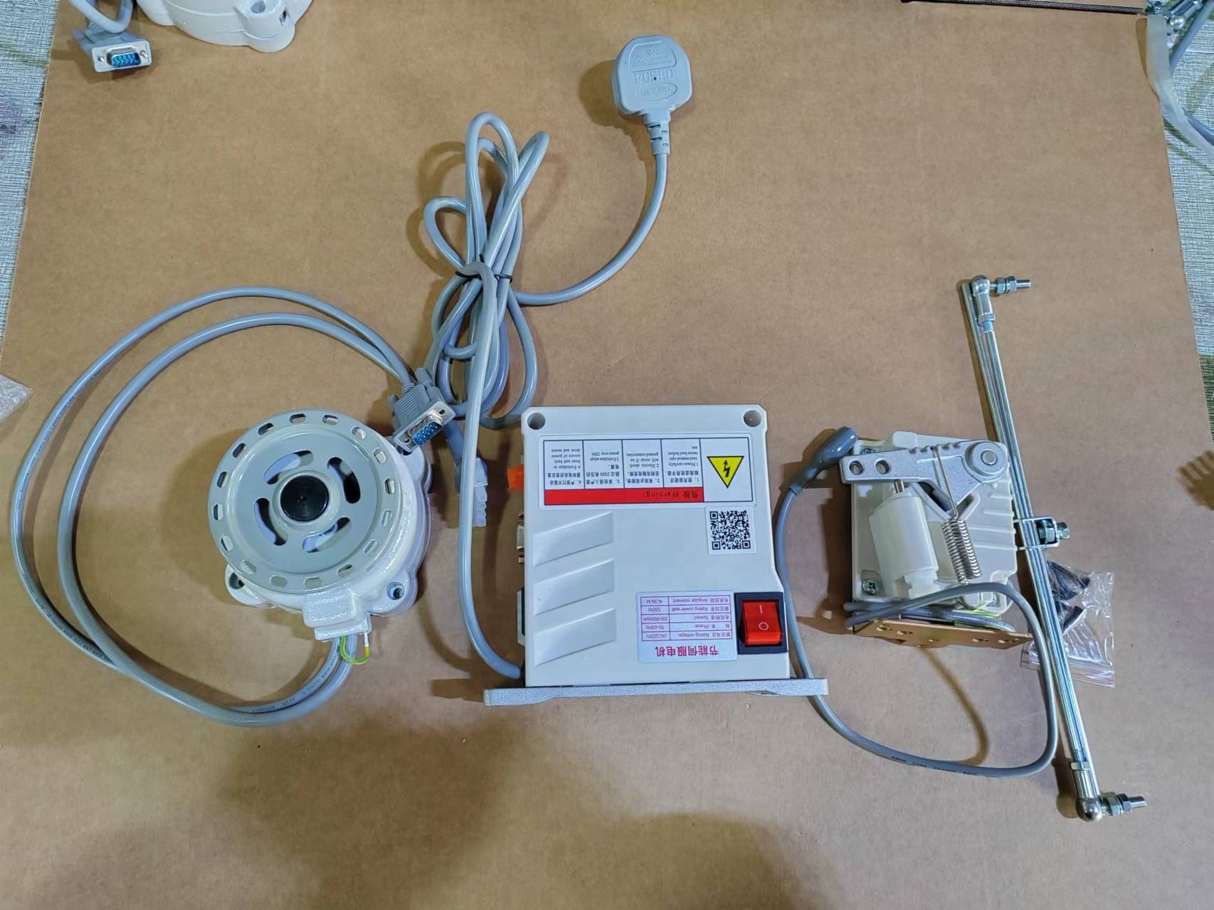 sewing machine control box