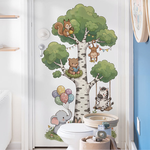 <span class=keywords><strong>Adesivi</strong></span> Murali Animali del Bosco <span class=keywords><strong>per</strong></span> <span class=keywords><strong>Cameretta</strong></span> Bambini, <span class=keywords><strong>Adesivi</strong></span> in Vinile Rimovibili Impermeabili Animali della Foresta Decorazione <span class=keywords><strong>per</strong></span> Stanza Neonato - Product Image 2