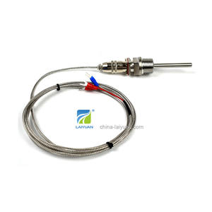 Capteur de température RTD Laiyuan 6*50mm 3 fils, thermocouple en platine <span class=keywords><strong>PT100</strong></span> - Product Image 1