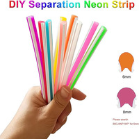 Nouvelle génération de tubes néon séparés 12V bandes lumineuses flexibles silicone flex led néon séparé avec accessoires outils