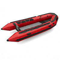 Bateau de pêche gonflable Zodiac, tube en PVC, bateaux rigides gonflables, bateaux gonflables électriques en Hypalon avec plancher en aluminium à vendre