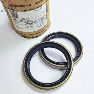 ซีลน้ำมัน AW9063E ยี่ห้อ NOK ของญี่ปุ่น สำหรับรถขุด B3.3 S4D95 S6D95 ซีลเพลาข้อเหวี่ยง - Product Image 2