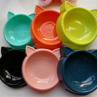 Vente en gros de fournitures pour animaux de compagnie des fabricants Mangeoires pour chats et animaux mignons Assiettes pour petits chiens et chats