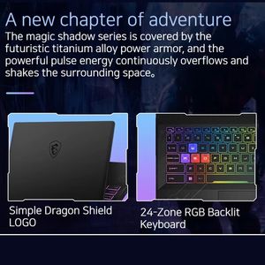 Ordinateur <span class=keywords><strong>portable</strong></span> <span class=keywords><strong>MSI</strong></span> économique pour le gaming, Intel i7 avec RTX 4060, 16 pouces, 2.5K, 240 Hz, <span class=keywords><strong>portable</strong></span> - Product Image 2