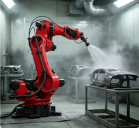 Nouveau robot industriel articulé à 6 axes 2026 avec PLC, programmation facile pour la soudure et la pulvérisation en production