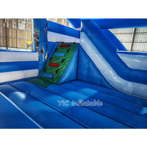 Château gonflable Pokémon de qualité commerciale personnalisé à vendre Bâche PVC durable Thème <span class=keywords><strong>Pikachu</strong></span> Maison rebondissante - Product Image 2