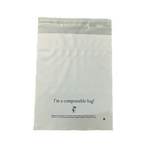 Sacs en plastique biodégradables et compostables en amidon de maïs pour supermarchés, imprimés en gravure, avec logo, pour les courses d'épicerie - Product Image 3