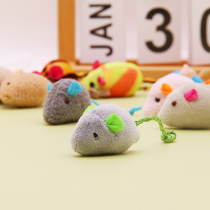 Jouet interactif en peluche doux de haute qualité pour chat Simulation souris cataire pour chatons jouet pour animaux de compagnie Durable résistant aux rayures - Product Image 6