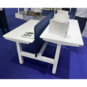 Escritorio Doble Minimalista de Estilo Moderno, Estación de Trabajo, Escritorio para Empleados, Escritorio Administrativo, Mostrador - Product Image 3