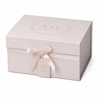 Boîte cadeau de luxe XJY, grande et personnalisée, pour les cadeaux de mariage et de demande en mariage, avec gaufrage et laminage mat