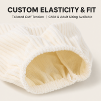 Manchons de protection en velours côtelé de couleur unie, lavables, anti-salissures et réutilisables pour les tâches de cuisine (vente en gros)