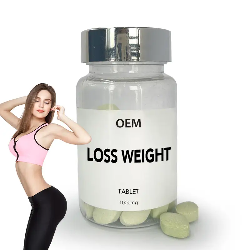 OEM/ODM Großhandel Kräuter abnehmen Ergänzung Fett verbrennung Gewichts verlust Pillen Tabletten benutzer definierte Logo kostenlos Sanmple