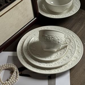 Cadeaux d'affaires modernes, vaisselle en porcelaine émaillée durable et écologique, ensemble de plats avec assiettes en céramique sans BPA de qualité alimentaire - Product Image 1