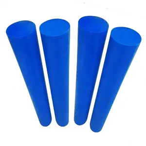 Made In China Wear Resistance Extruded Uhmwpe Plastics Solid Round Rod Food Grade Self Lubrication Uhmwpe Rod
