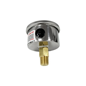Manomètre miniature à liquide AKS 40 mm (1,5 pouce) 0-10 bars 0-150 <span class=keywords><strong>PSI</strong></span>, montage central arrière 1/<span class=keywords><strong>8</strong></span>" NPT pour compresseur d'air - Product Image 3