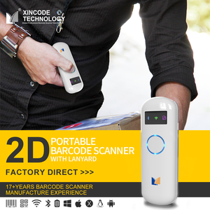 Escáner <span class=keywords><strong>de</strong></span> Código <span class=keywords><strong>de</strong></span> Barras Inalámbrico USB Xincode Factory, Lector <span class=keywords><strong>de</strong></span> Códigos <span class=keywords><strong>de</strong></span> Barras 2D Portátil, Pistola <span class=keywords><strong>de</strong></span> Escaneo <span class=keywords><strong>de</strong></span> Códigos QR Bluetooth Móvil - Product Image 1