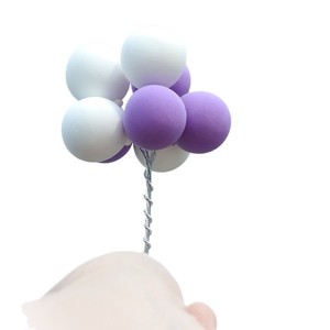 ปลั๊กตกแต่งเค้กบอลลูนหลากสีสันสำหรับงานวันเกิดเด็กและของประดับตกแต่ง - Product Image 5