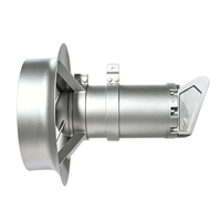 Agitateur submersible en acier inoxydable à faible coût, équipement de mélange industriel, boîtier de moteur pour suspension de boues à haute efficacité
