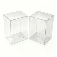 Vente en gros d'usine, boîte de protection en PET transparente de 0,35 mm, 4 pouces, boîte de présentation en plastique transparente pour protecteur Funko Pop