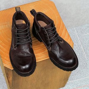 Nouvelles chaussures en cuir pour hommes, style européen, à lacets, pour occasions formelles, mariages et banquets, pour jeunes. - Product Image 2