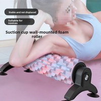 Changfeng Yoga Schaumstoffrolle mit Saugnapfhalterung für Muskelentspannung, Professionelles Massage- und Faszien-Yoga-Zubehör