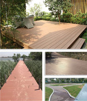 Panneaux de terrasse en composite bois-plastique RCL résistants aux fissures pour l'extérieur