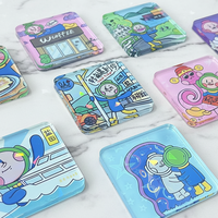 Aimant de réfrigérateur en acrylique écologique, autocollant magnétique puissant, design personnalisé, logo, image pour cadeau d'entreprise, produits promotionnels