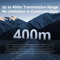 Accsoon Como Se 2.4ghz Headset Nirkabel Full-duplex Sistem Interkom Komunikasi Headphone Sistem Talkback Headphone 400m Enc 1v4