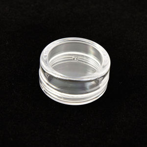 空ラウンド2.5ml 3ml 5ml 10ml 15ml 20ml 30ml 2.5g 30g 3g 5g 10g 15g 20g PSクリアアイクリームキラキラ容器プラスチック瓶ポット - Product Image 5