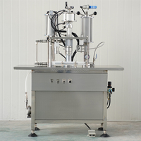 Machine de remplissage d'aérosol 3 en 1 de qualité supérieure Machine de remplissage de déodorant d'aérosol largement utilisée Machines de remplissage de gaz