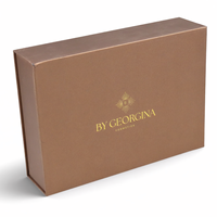 Emballage magnétique de boîte-cadeau de carton rigide de forme de livre avec le ruban pour des produits de marque de luxe