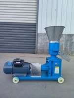 Machine à granulés d'aliments pour volailles électrique CE, petit granulateur d'aliments pour animaux, pour la fabrication d'aliments pour poulets, canards, porcs, moutons, vaches, machine agricole
