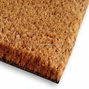 Felpudo con respaldo de goma y vinilo para exteriores, Felpudo de fibra de Coco Coir - Product Image 1