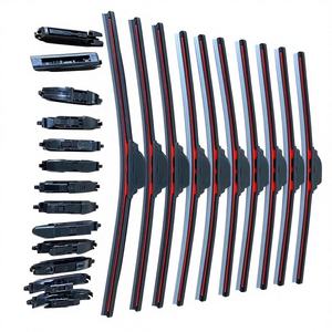 Essuie-glace hybride en caoutchouc naturel Zeda Factory Direct pour Abarth 500 C (2009-2016) Modèle 14-17 - Product Image 2