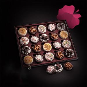 Çikolata hediye kutusu ile Macaron kek Truffle için geri dönüşümlü malzemeler çikolata tepsisi - Product Image 5