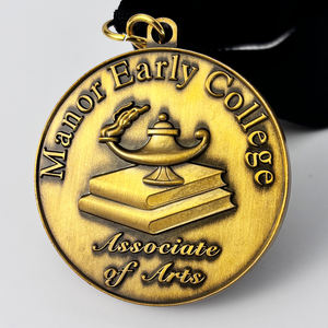 パーソナライズされた金属メダル サッカー フットボール カスタムメタルクラフト賞 スポーツ バレーボールメダル ダイキャスト シルバー ゴールドメダル - Product Image 4