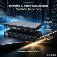Модуль сетевого оборудования для обеспечения безопасности 1U LGA1700 с 6 портами LAN 2.5G, 8 портами XL710 10G SFP+, поддержкой IDS, IPS, SD-WAN и двустороннего байпаса