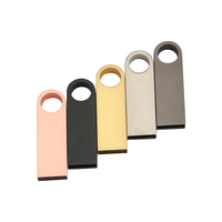 Memoria USB Metálica de Pequeña Capacidad 128MB 256MB 512MB 1GB 2GB, Mini Pendrive Portátil de 2GB a Prueba de Agua
