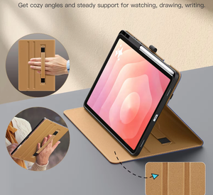 Étui de protection <span class=keywords><strong>MoKo</strong></span> Premium en cuir PU avec support multi-angles pour Samsung Galaxy Tab S11 2025 - Product Image 4