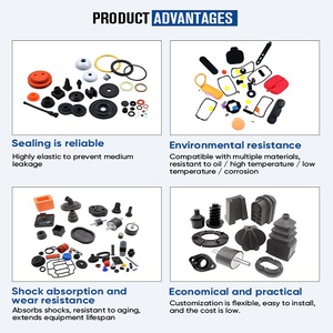 Kaymaz Kauçuk Bıçak Sapları için OEM ve ODM Kauçuk Parçaları, Kesici Aletler için Konforlu Kavrama Dayanıklı Yapı - Product Image 4